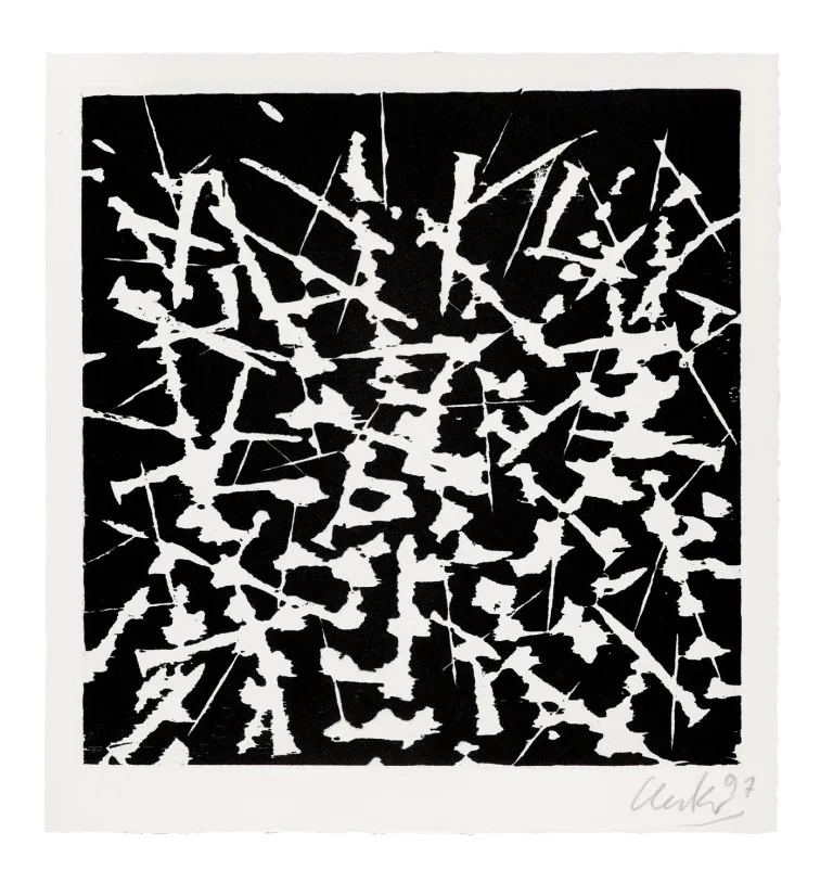Günther Uecker – Signature