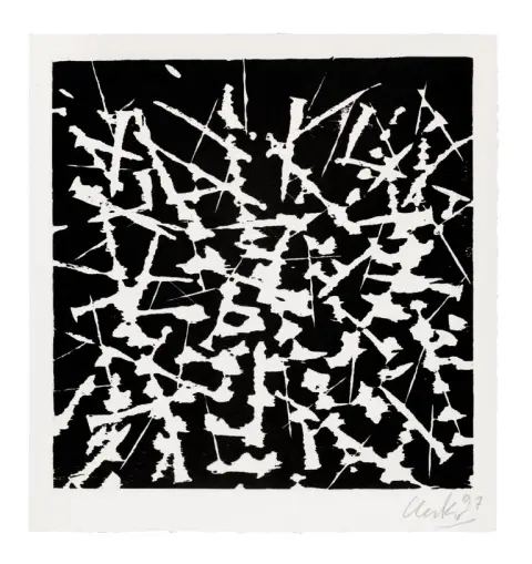 Günther Uecker – Signature