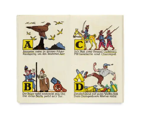 Karl et Otto Glaser Hachez – ABC de la guerre