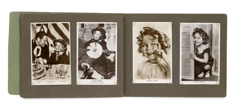 Album avec 40 photographies de Shirley Temple