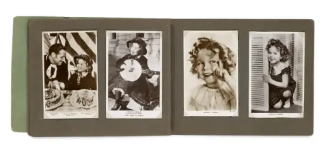 Album avec 40 photographies de Shirley Temple