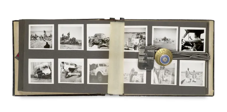 Fotoalbum van de Deense soldaat Erhardt L. Høier