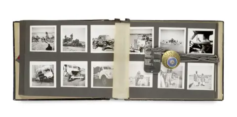 Album photo du soldat danois Erhardt L. Høier