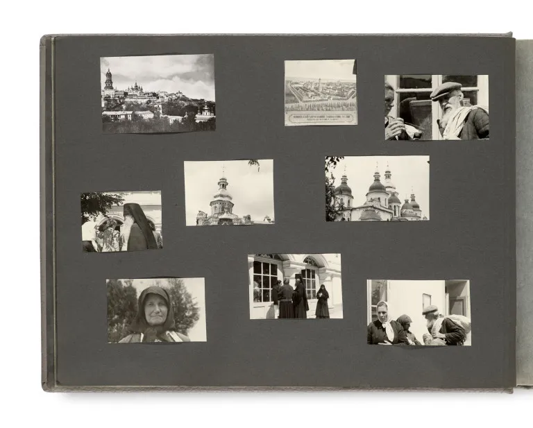 Hugo von Keyserlingk – Fotoalbum einer vierwöchigen Reise in die Sowjetunion mit über 200 Photographien und Postkarten