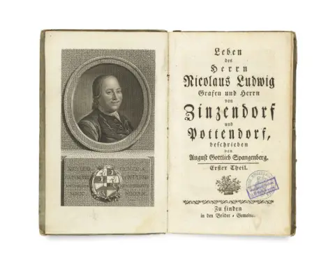 August Gottlieb Spangenberg – Vie de M. Nicolas Louis comte et seigneur de Zinzendorf et Pottendorf décrite