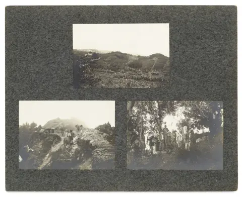 Collection de 89 photos d'expédition du botaniste allemand Erwin Baur aux îles Canaries