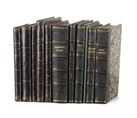 Vaste collection de 11 ouvrages spécialisés sur diverses maladies et méthodes de traitement