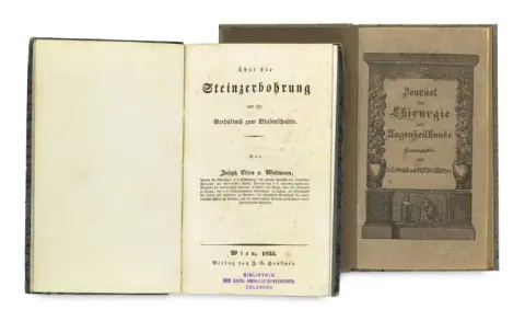 Joseph von Wattmann – Sur le forage de la pierre et son rapport à la taille vésicale