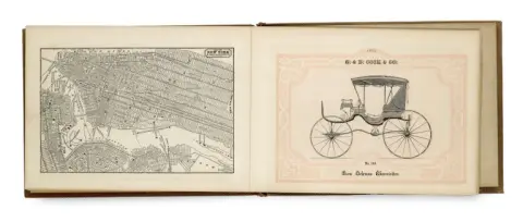 C. & D. Cook & Co's. Catalogue illustré de voitures et annonceur commercial spécial