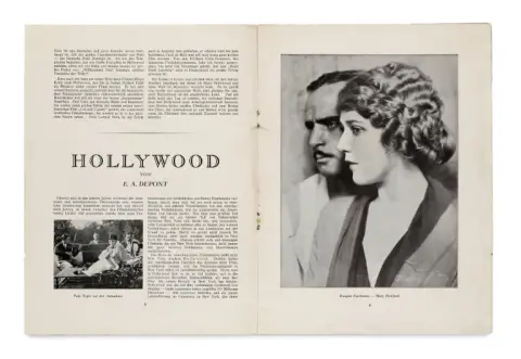 Ernst Lubitsch et E. A. Dupont – Hollywood