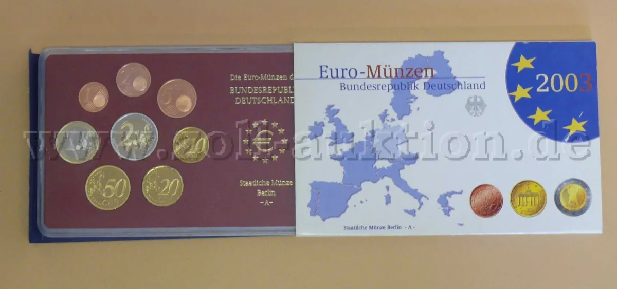 4 Euro circulation coin sets: FRG, Slovenia, Malta and Cyprus