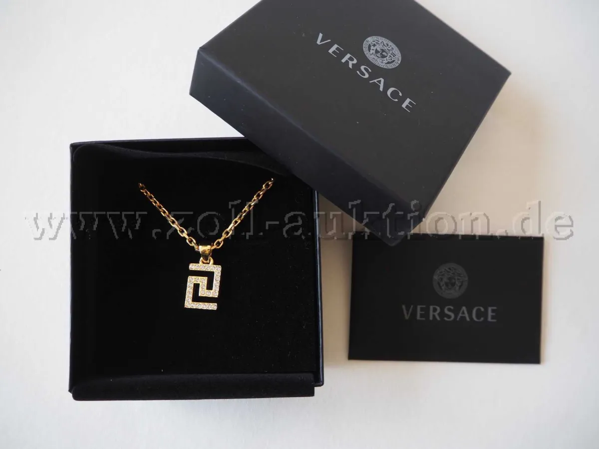 1 náhrdelník Versace s krystaly
