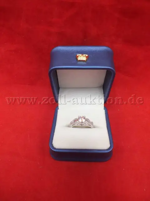 1 dámský prsten, model MYBELLA 1 CT Moissanite, stříbro 925