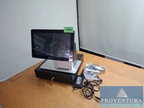 Système PC provenant d'un ancien poste de caisse POINDUS Varipos 311