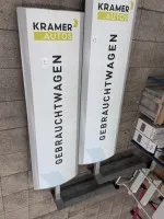4 advertising display stands