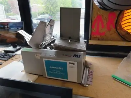1 inkjet envelopprinter, merk: Astrojet, type: M1