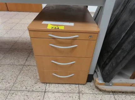 1 office trolley, 4 drawers