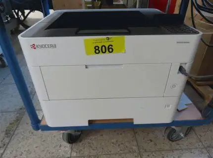 1 laserprinter, type: Kyocera, type: Ecosys P4140DN