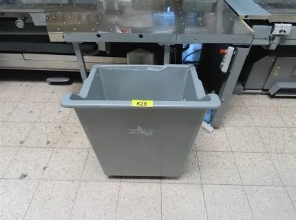 2 waste bins or disposal containers