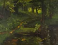 Rudolf Krauskopf „Waldinneres – Eichenkrug“ 1912.