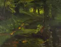 Rudolf Krauskopf "Waldinneres – Eichenkrug" 1912.