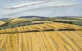 Ulrich Eisenfeld „Sommerlandschaft im Vorerzgebirge”. 1984.