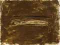 Bernd Hahn "Cross Lines on Brown Sand". 1988.