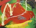 Gerd Mackensen "Alle Täler und Hügel sind heute so grün. (Für Kandinsky)". 2003.