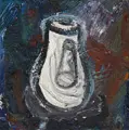 Osmar Osten, White Jug. Probably 1980.
