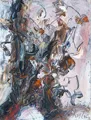 Helmut Schmidt-Kirstein, Dried flower bouquet. 1973.