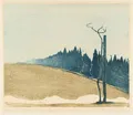 Erich Buchwald-Zinnwald "Early Spring in the Ore Mountains". 1919.