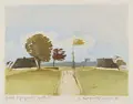 Erich Buchwald-Zinnwald "Autumn in Georgenfeld". 1932.