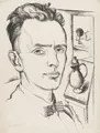 Max Burchartz „Autoportret”. 1921.