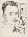 Max Burchartz "Self-Portrait". 1921.