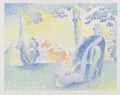 Henri Edmond Cross « Aux Champs-Élysées ». 1898.