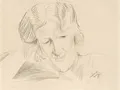 Otto Dix "Erna I". Kolem 1930.