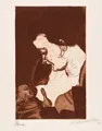 Conrad Felixmüller "Stillende Mutter". 1921.