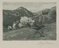 Friedrich Iwan, Été à la Schneekoppe. Probablement années 1920/1930.