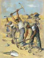 Hermann Kohlmann, Road worker. 1934.