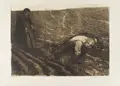 Käthe Kollwitz "Pflugzieher und Weib". 1902.