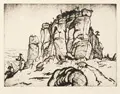 Otto Lange "Raubschloss". 1912.