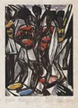 Отто Ланге "Открытие нового забора". Около 1919/1920.
