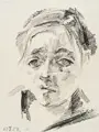 Alice Sommer, Portrait of Paula Lauenstein. 1927.