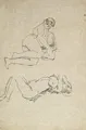 Georg Tappert, Betty – Liggend vrouwelijk naakt. 1913.