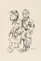 Christoph Voll, Two Children. 1922.