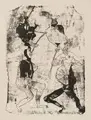 Gerhard Altenbourg "Vom Flötenkonzert". 1948.
