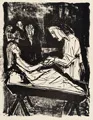 Otto Dix « Fille de Jaïrus » / « Guérison de nombreux malades » / « Transfiguration de Jésus ». Vers 1960.