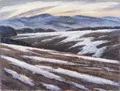 Ulrich Eisenfeld "Last Snow at the Wilisch (in March)". 1991/2004.