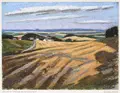 Ulrich Eisenfeld "Summer in the Vorerzgebirge near Schmorsdorf". 2009/2025.