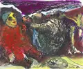 Hubertus Giebe, On "Die Blechtrommel" / Nudes in space / "Dresden im Oktober 1989". 1984–1990.